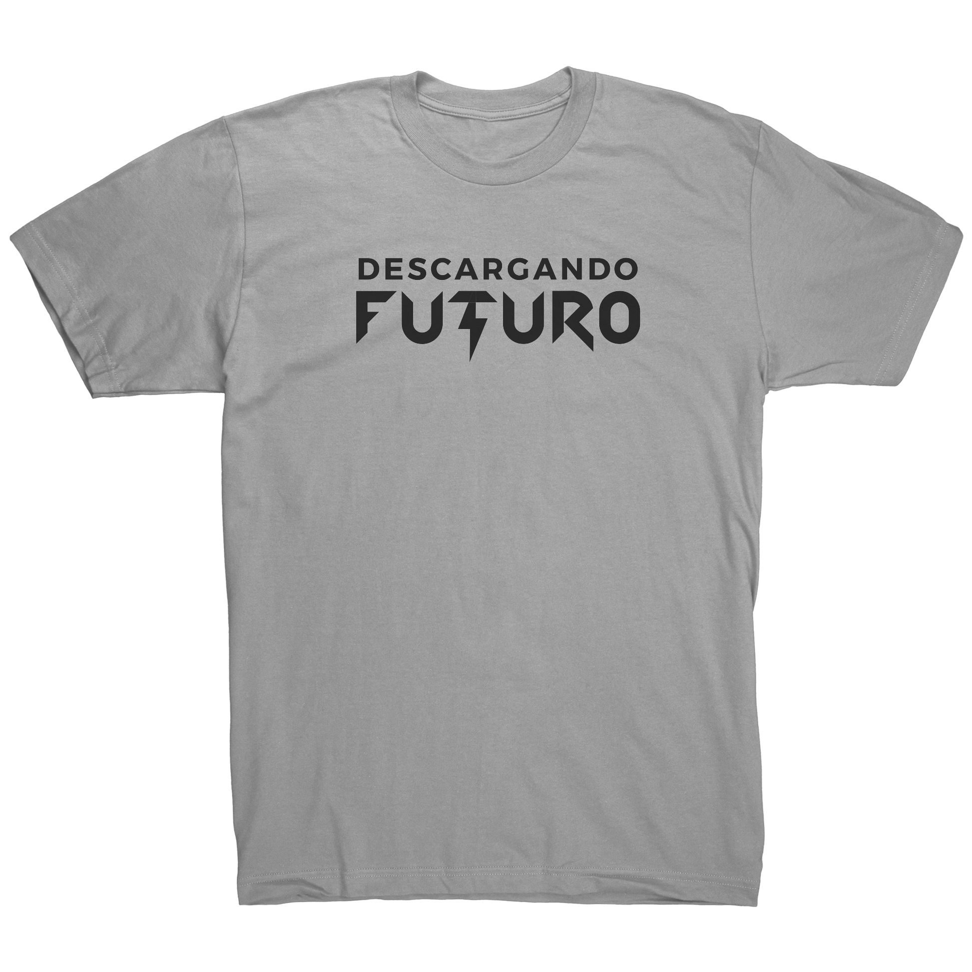 Franela_Descargando_Futuro_New_Silver_Mockup.png