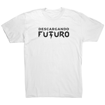 Franela_Descargando_Futuro_White_Mockup.png