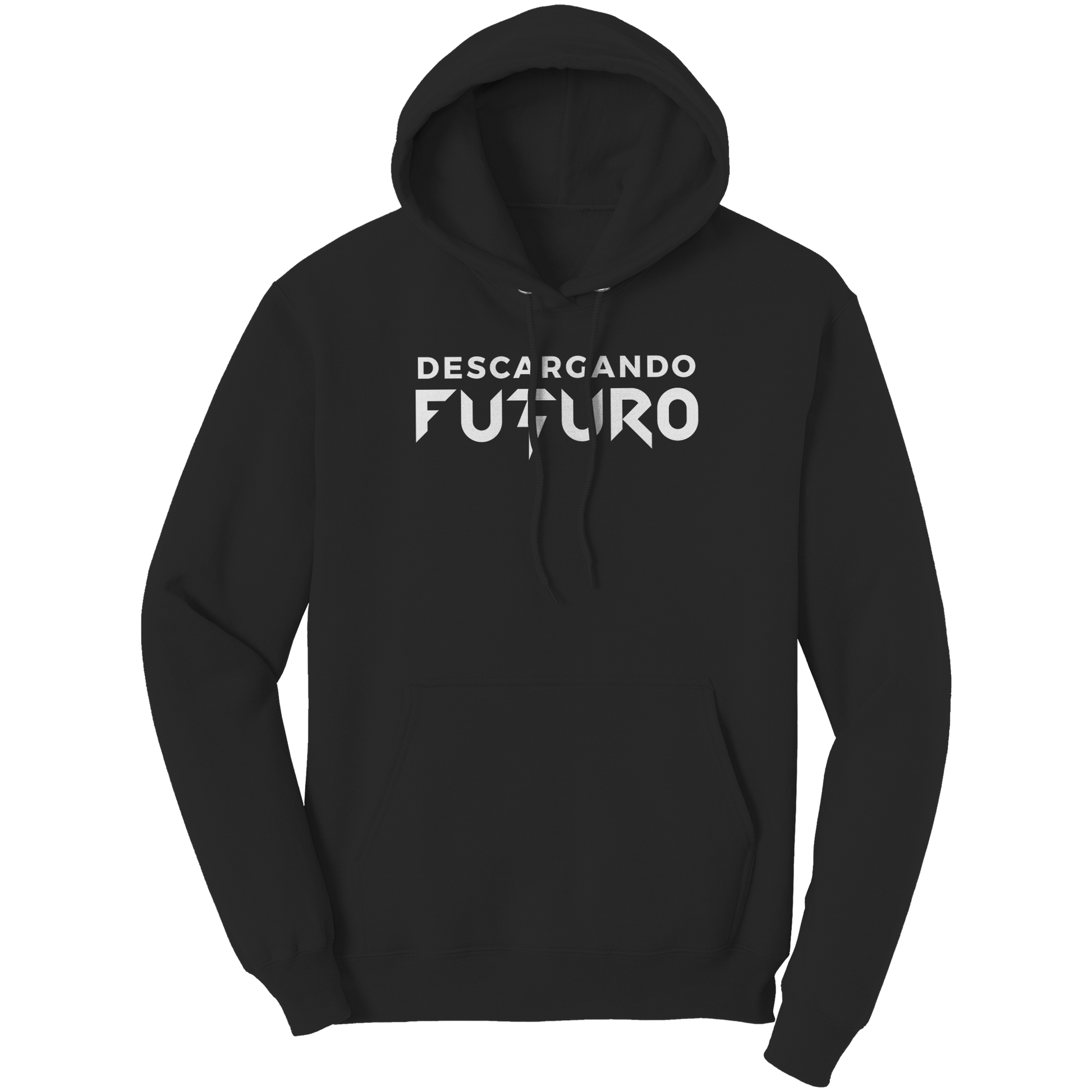 Hoodie_-_Descargando_Futuro_Black_Front_Mockup.png