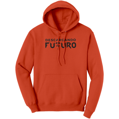 Hoodie_-_Descargando_Futuro_Orange_Front_Mockup.png